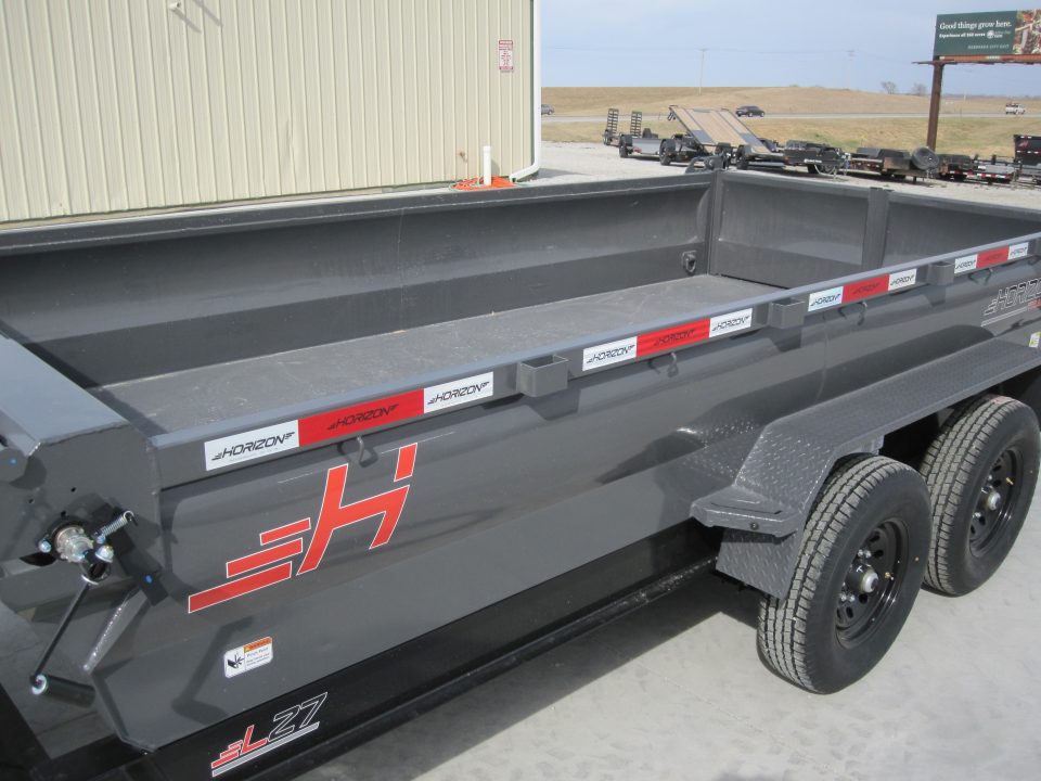 New 2026 Horizon Trailers 83x14 LZ7 Telescopic Dump Trailer