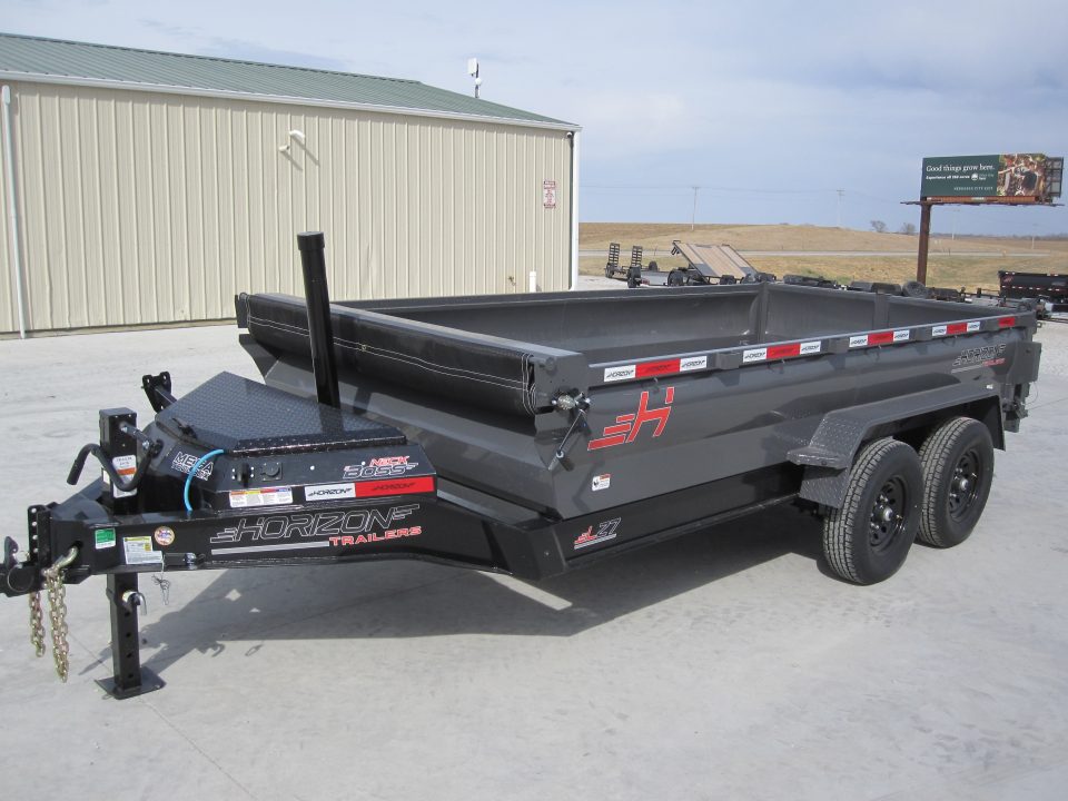 New 2026 Horizon Trailers 83x14 LZ7 Telescopic Dump Trailer