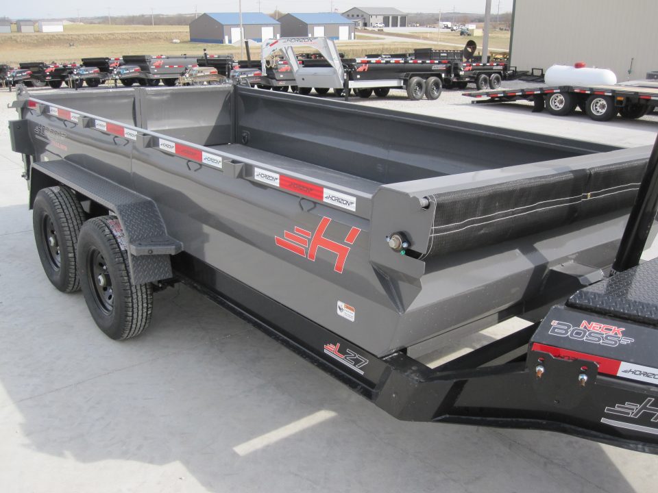 New 2026 Horizon Trailers 83x14 LZ7 Telescopic Dump Trailer