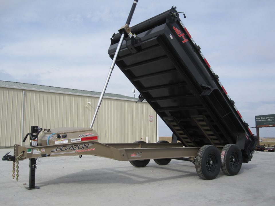New 2026 Horizon Trailers 83x14 LZ7 Telescopic Dump Trailer