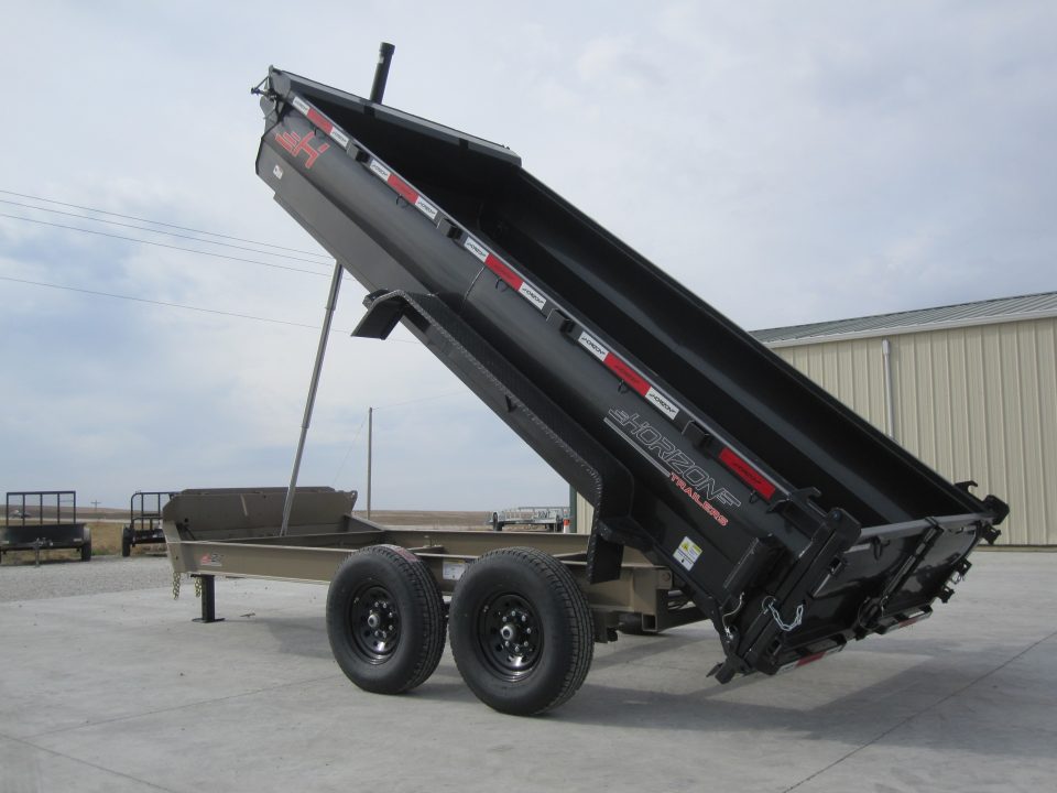 New 2026 Horizon Trailers 83x14 LZ7 Telescopic Dump Trailer