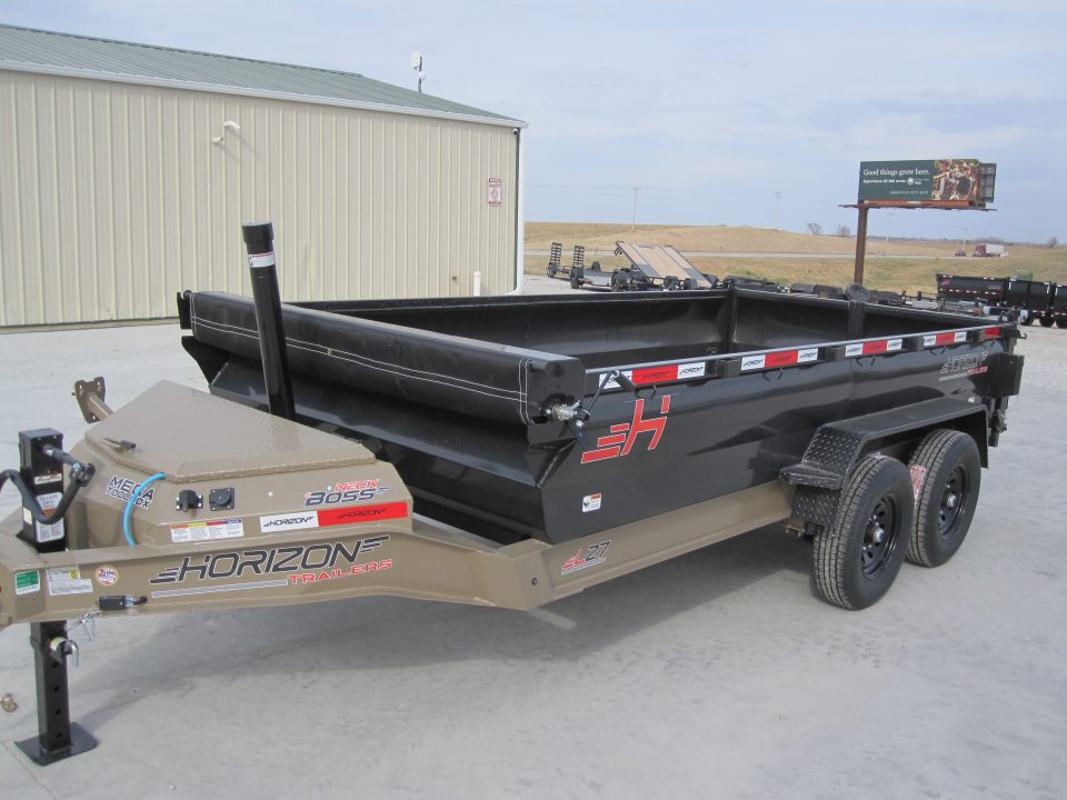 New 2026 Horizon Trailers 83x14 LZ7 Telescopic Dump Trailer