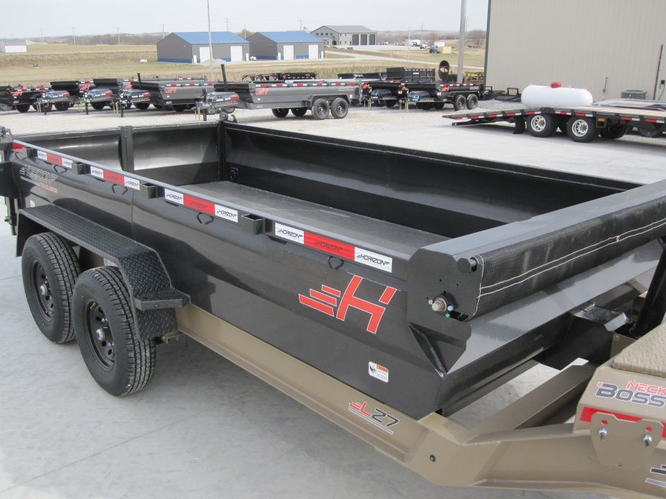 New 2026 Horizon Trailers 83x14 LZ7 Telescopic Dump Trailer
