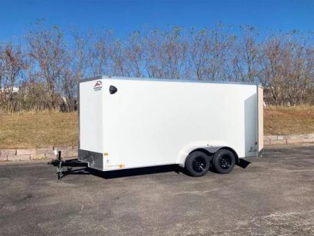 New American Hauler 7x16 Tandem Enclosed Cargo Trailer - Double Rear Doors