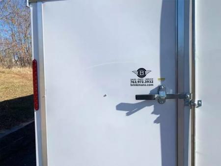 New American Hauler 7x16 Tandem Enclosed Cargo Trailer - Double Rear Doors
