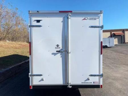 New American Hauler 7x16 Tandem Enclosed Cargo Trailer - Double Rear Doors