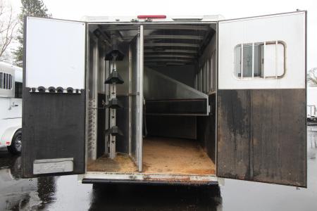 Used 2018 Exiss Escape 7410 - 10' sw Living Quarters 4 Horse Trailer