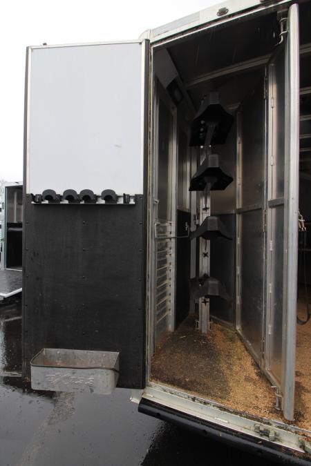 Used 2018 Exiss Escape 7410 - 10' sw Living Quarters 4 Horse Trailer