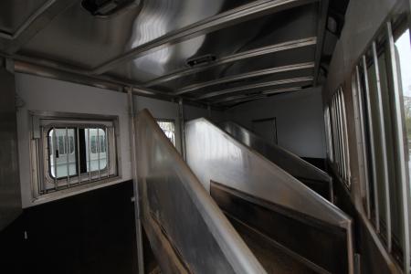 Used 2018 Exiss Escape 7410 - 10' sw Living Quarters 4 Horse Trailer