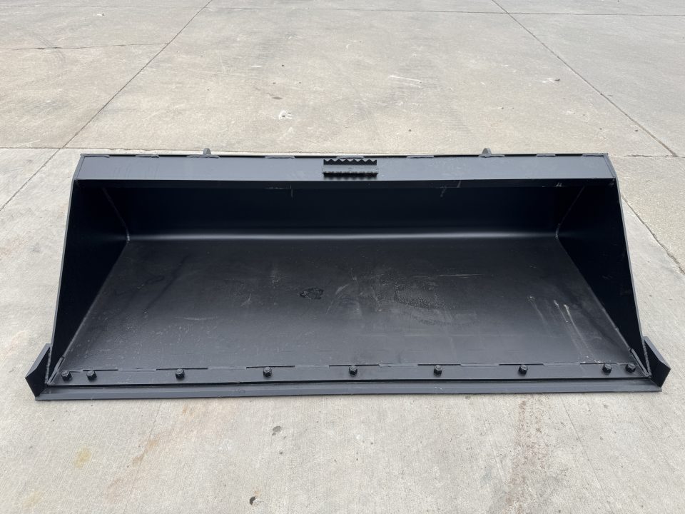 New 2026 Jenkins Iron and Steel 84" Dirt Bucket Attachment