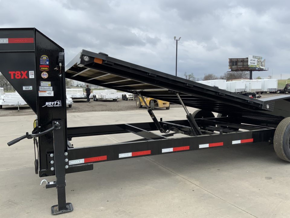 New 2026 MAXX-D 102 X 24 T8X Gooseneck Tilt Trailer