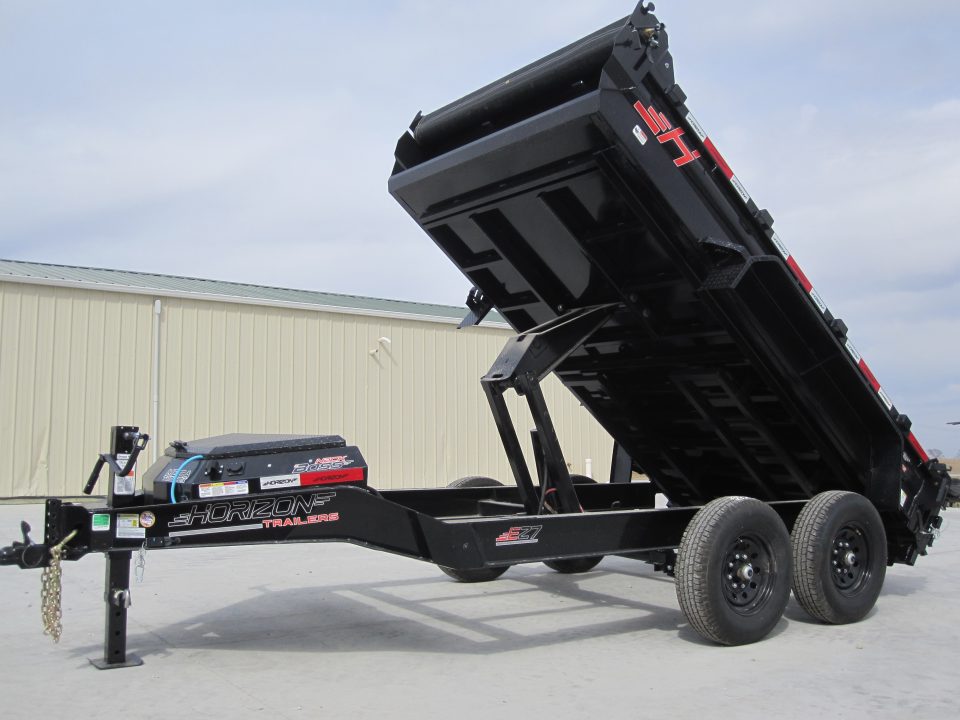 New 2026 Horizon Trailers 83x12 EZ7 14K Dump Trailer