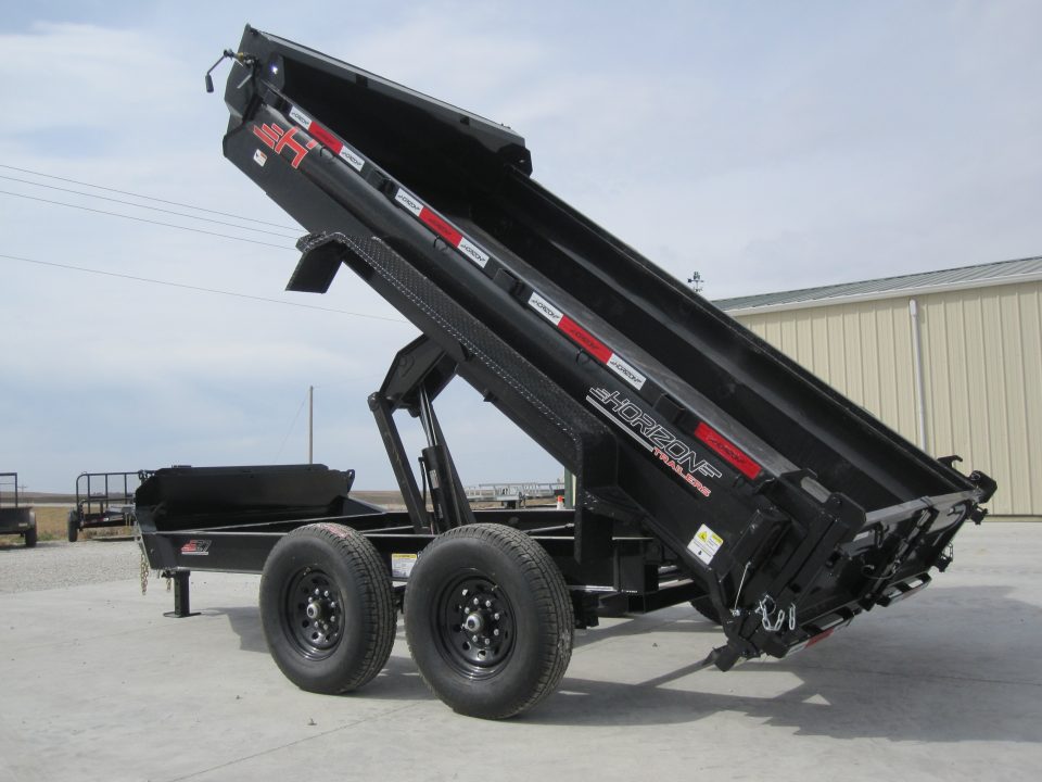 New 2026 Horizon Trailers 83x12 EZ7 14K Dump Trailer