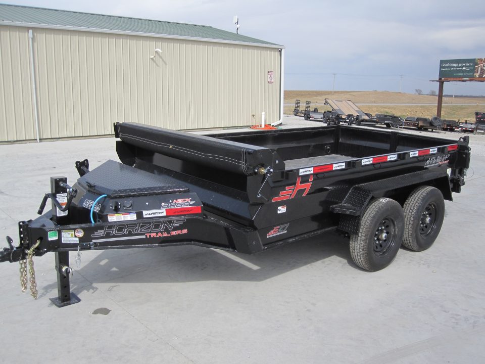 New 2026 Horizon Trailers 83x12 EZ7 14K Dump Trailer