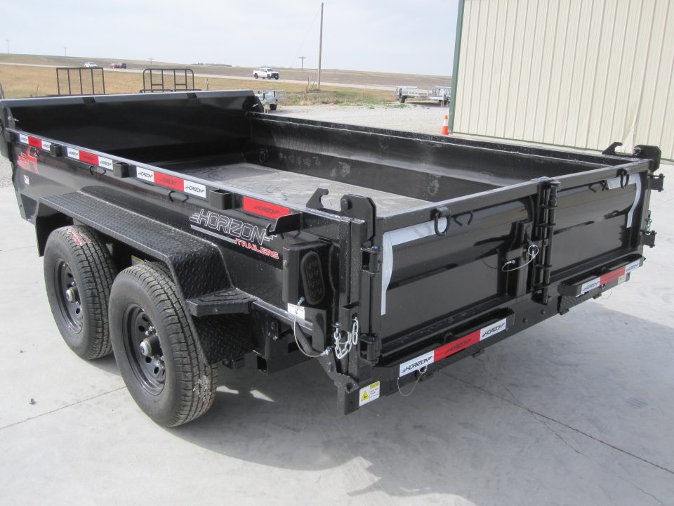 New 2026 Horizon Trailers 83x12 EZ7 14K Dump Trailer