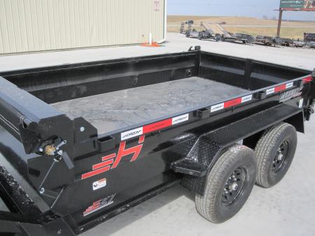 New 2026 Horizon Trailers 83x12 EZ7 14K Dump Trailer