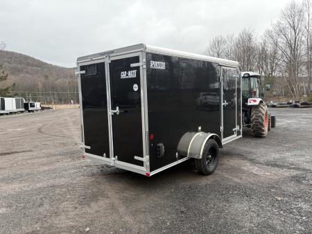 New 2026 CAR MATE TRAILERS 6x12 6' Interior Sportster Cargo / Enclosed Trailer with Rear Double Doors