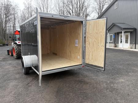 New 2026 CAR MATE TRAILERS 6x12 6' Interior Sportster Cargo / Enclosed Trailer with Rear Double Doors