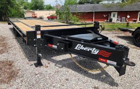 New 2026 Liberty 14K 102X20+5 Pintle Hitch Equipment Trailer