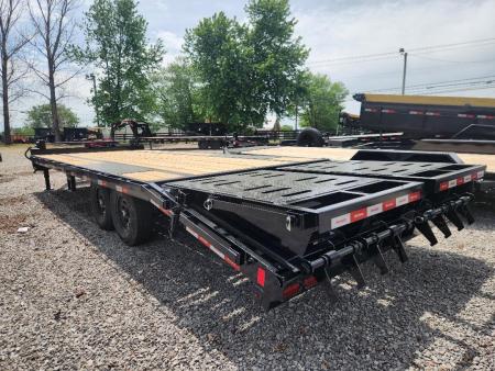 New 2026 Liberty 14K 102X20+5 Pintle Hitch Equipment Trailer