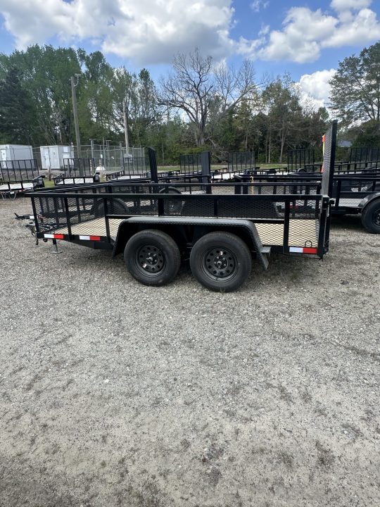 New 76x12 Tandem Highside Utility Trailer