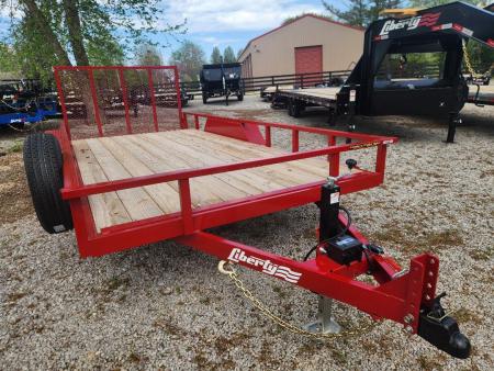 New 2026 Liberty 7K 83x14+2 Utility Trailer