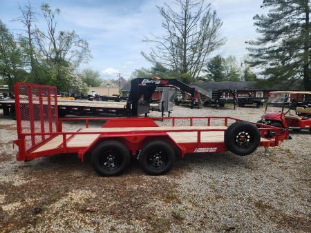 New 2026 Liberty 7K 83x14+2 Utility Trailer