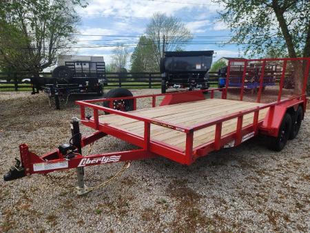 New 2026 Liberty 7K 83x14+2 Utility Trailer