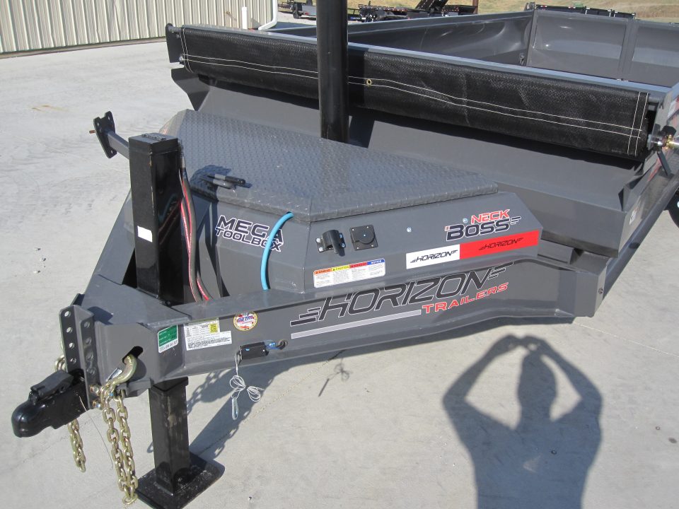 New 2026 Horizon Trailers 83x16 LZ7 14K Telescopic Dump Trailer