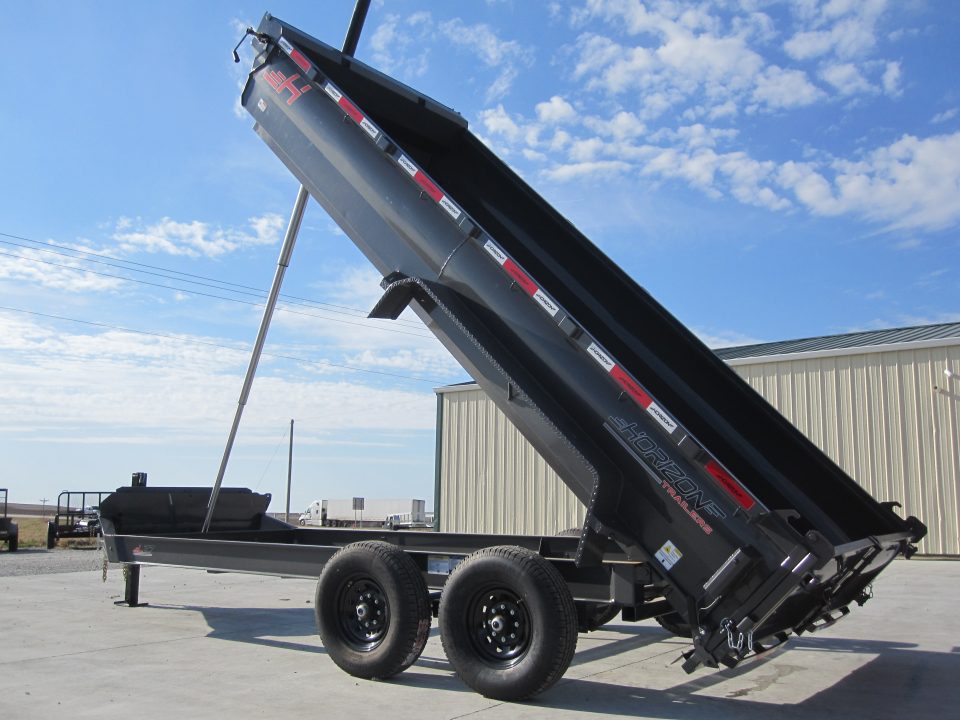 New 2026 Horizon Trailers 83x16 LZ7 14K Telescopic Dump Trailer