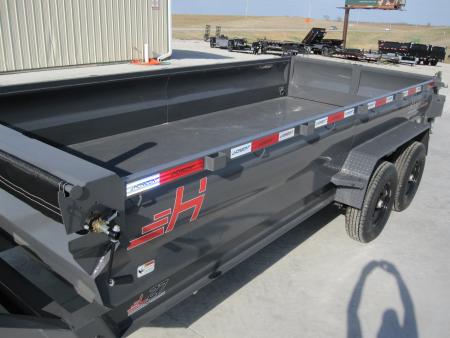 New 2026 Horizon Trailers 83x16 LZ7 14K Telescopic Dump Trailer