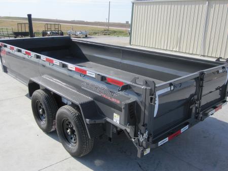 New 2026 Horizon Trailers 83x16 LZ7 14K Telescopic Dump Trailer