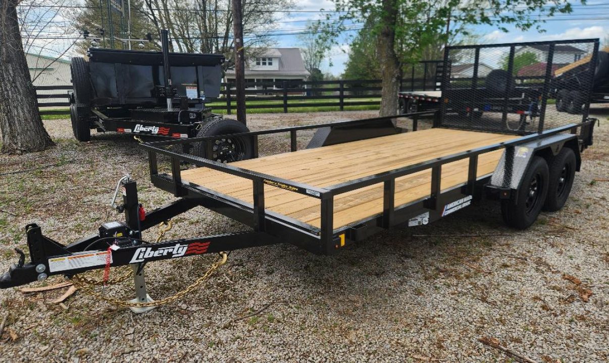 New 2026 Liberty 7K 83x16 Utility Trailer