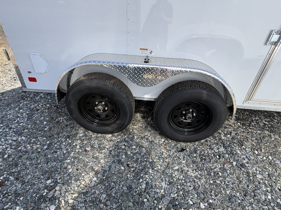 New 2026 NationCraft Trailers 6x12 7K Double Doors Cargo / Enclosed Trailer
