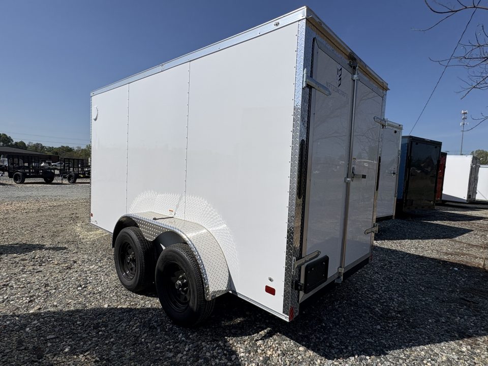 New 2026 NationCraft Trailers 6x12 7K Double Doors Cargo / Enclosed Trailer