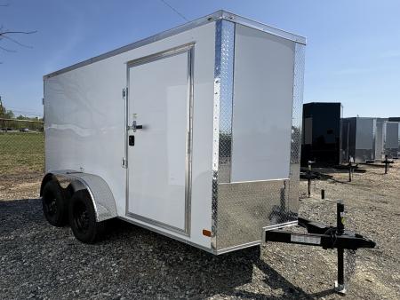 New 2026 NationCraft Trailers 6x12 7K Double Doors Cargo / Enclosed Trailer