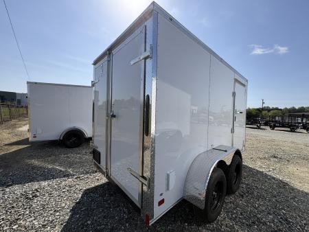 New 2026 NationCraft Trailers 6x12 7K Double Doors Cargo / Enclosed Trailer