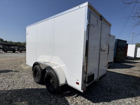 New 2026 NationCraft Trailers 6x12 7K Double Doors Cargo / Enclosed Trailer