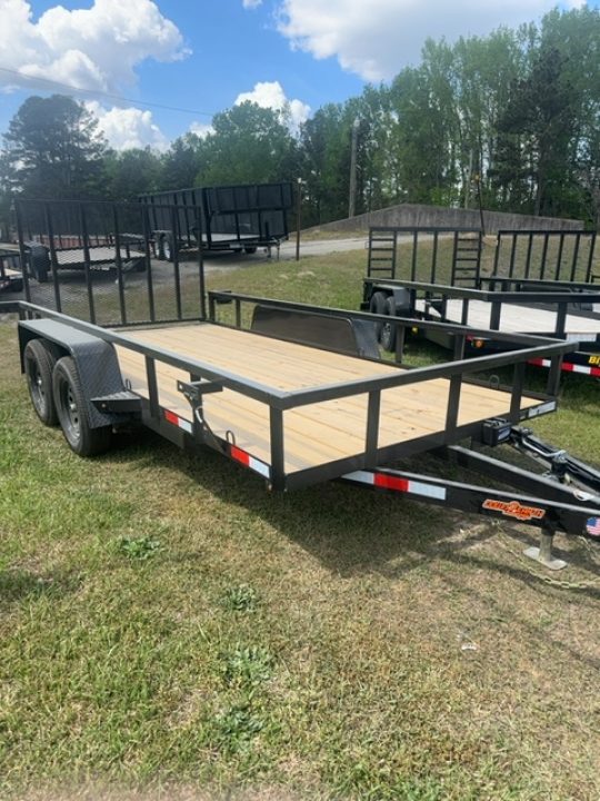 New 76x14 Tandem Utility Trailer