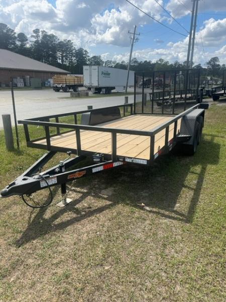 New 76x14 Tandem Utility Trailer
