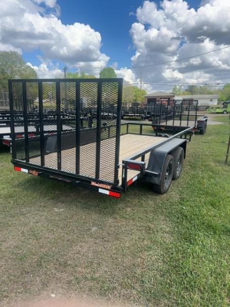 New 76x14 Tandem Utility Trailer