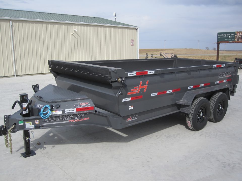New 2026 Horizon Trailers 83x14 LZ7 30" Side Dump Trailer