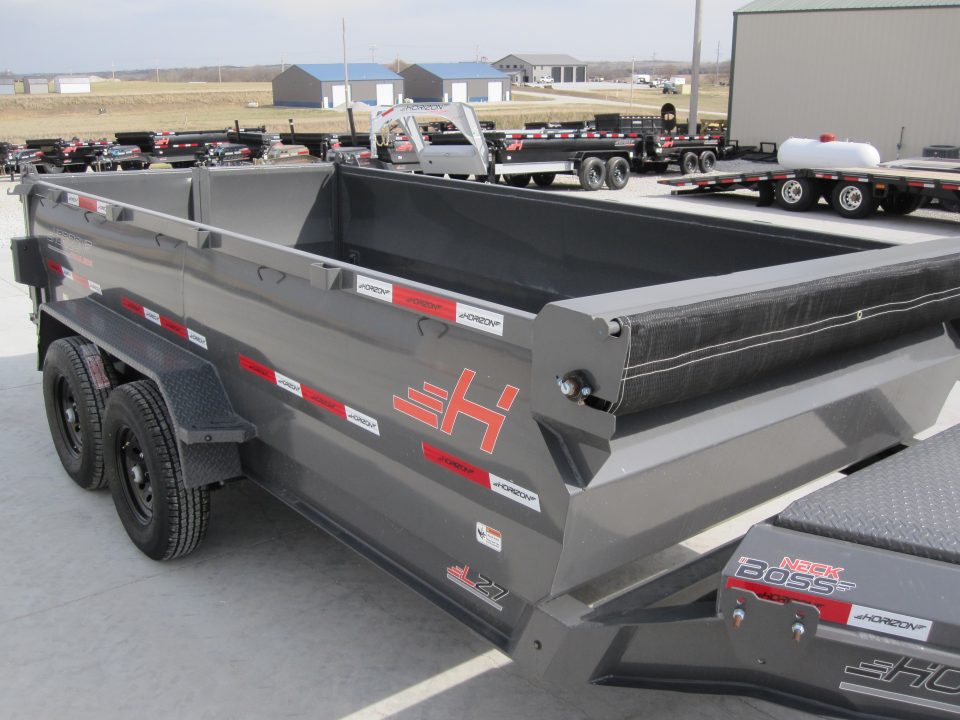 New 2026 Horizon Trailers 83x14 LZ7 30" Side Dump Trailer