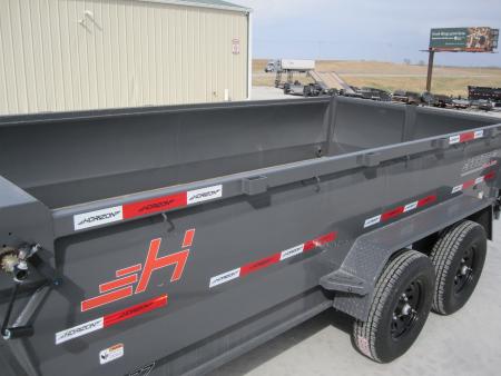 New 2026 Horizon Trailers 83x14 LZ7 30" Side Dump Trailer