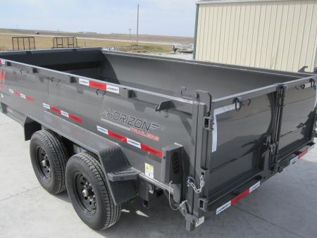 New 2026 Horizon Trailers 83x14 LZ7 30" Side Dump Trailer