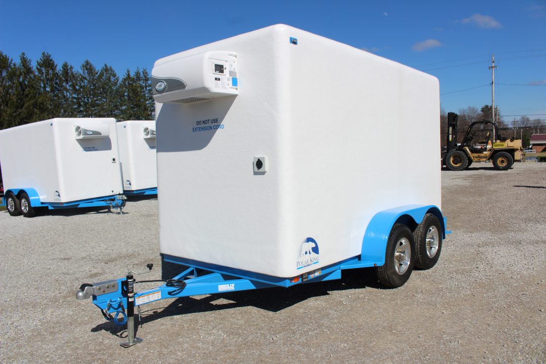 New 2026 Polar King Mobile PKM612 Refrigerated Trailer - 7000# GVW