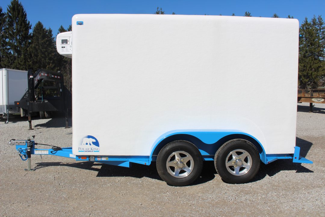 New 2026 Polar King Mobile PKM612 Refrigerated Trailer - 7000# GVW