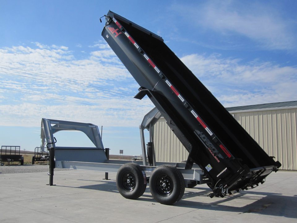 New 2026 Horizon Trailers 83x16 LZ7 Gooseneck Dump Trailer
