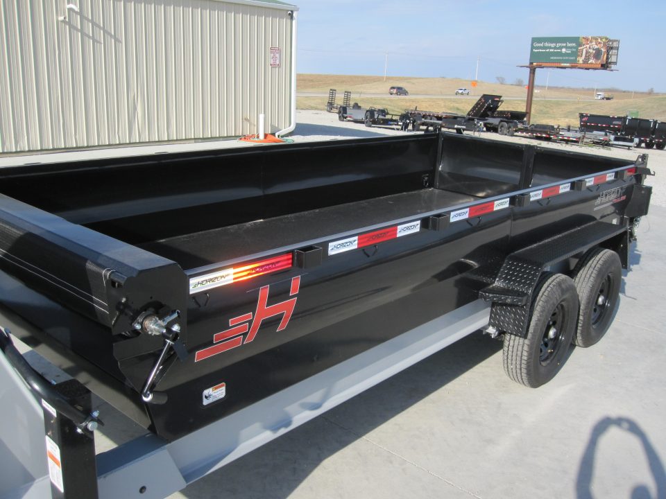 New 2026 Horizon Trailers 83x16 LZ7 Gooseneck Dump Trailer