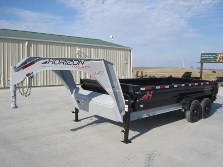 New 2026 Horizon Trailers 83x16 LZ7 Gooseneck Dump Trailer
